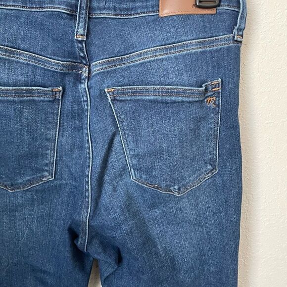 Madewell 9" Mid-Rise Skinny Jeans Button-Front Edition Size 26 - Picture 5 of 9